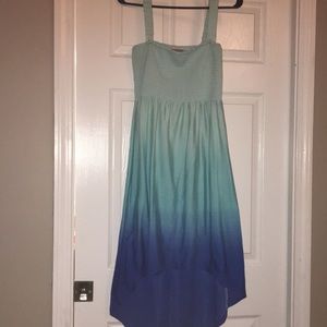 Blue Ombré Summer Dress